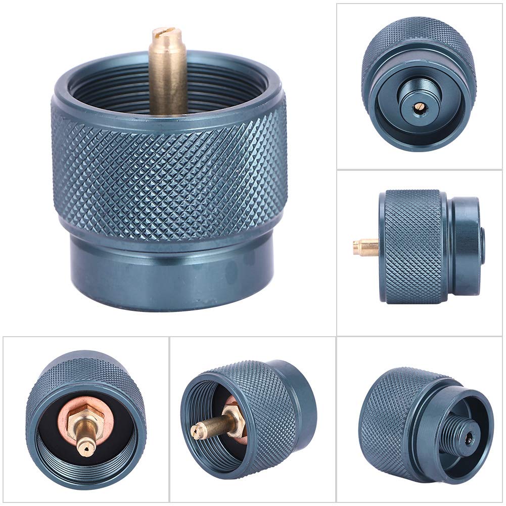 2 Pièces Adaptateur Réchaud Gaz Camping 1L - Convertisseur Réservoir Propane Et Butane - Ultra Compact Et Robuste 2 Pièces Adaptateur Réchaud Gaz Camping 1L - Convertisseur Réservoir Propane Et Butane - Ultra Compact Et Robuste
