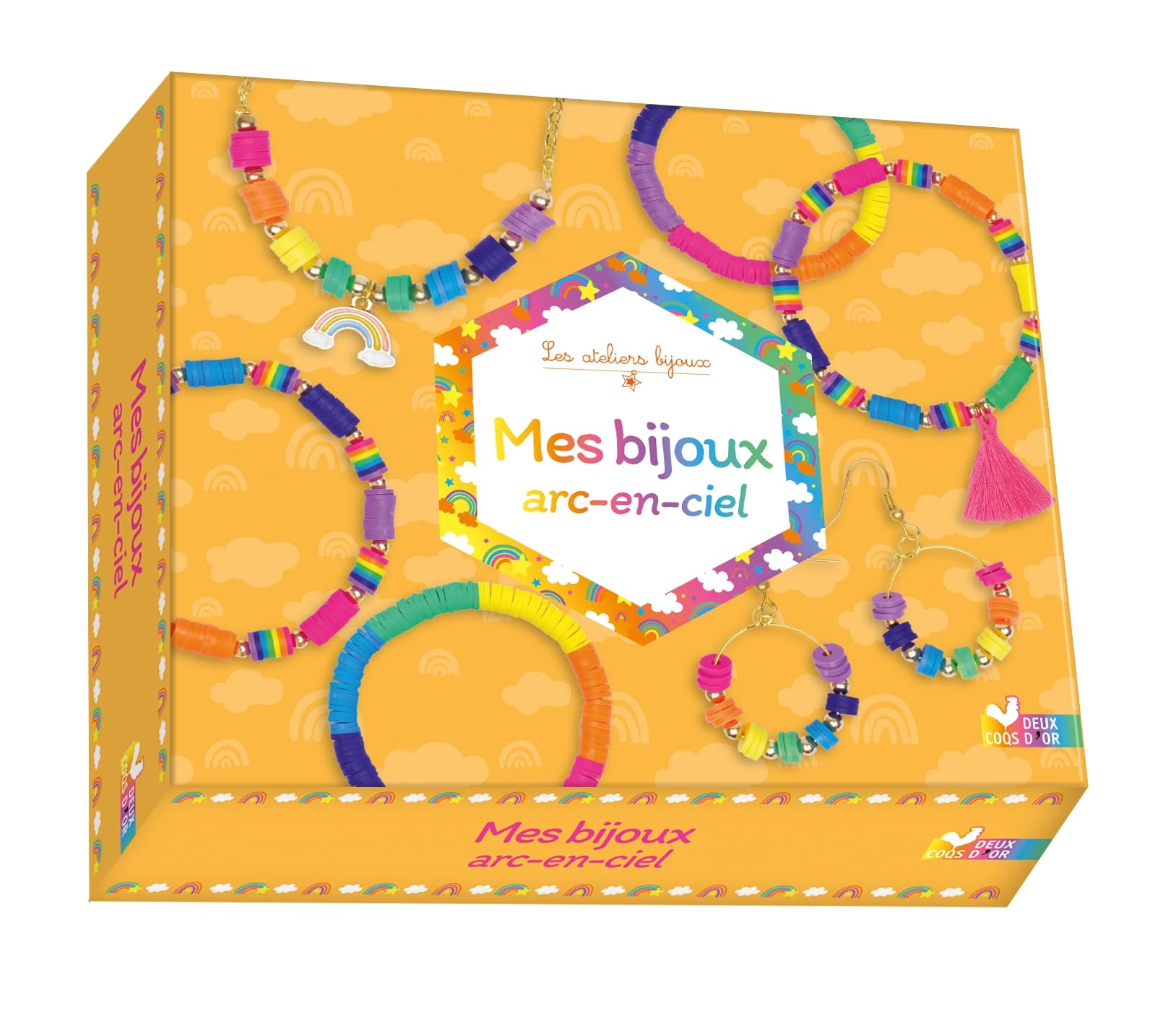 Mes bijoux Arc-​en-​ciel - coffret avec accessoires