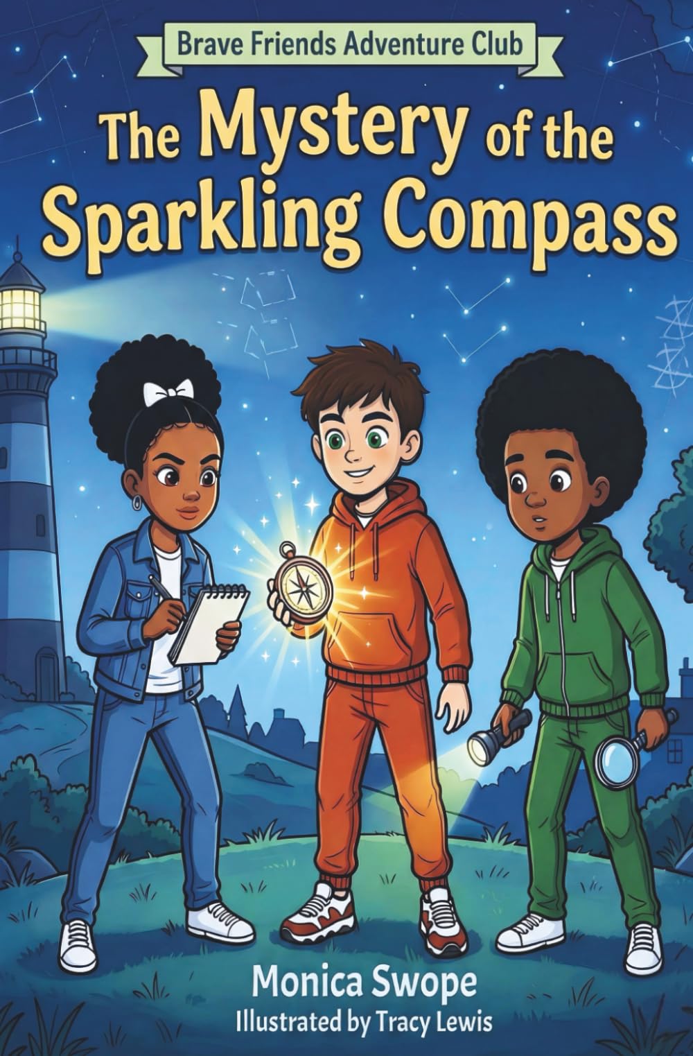The Mystery of the Sparkling Compass (Brave Friends Adventure Club)