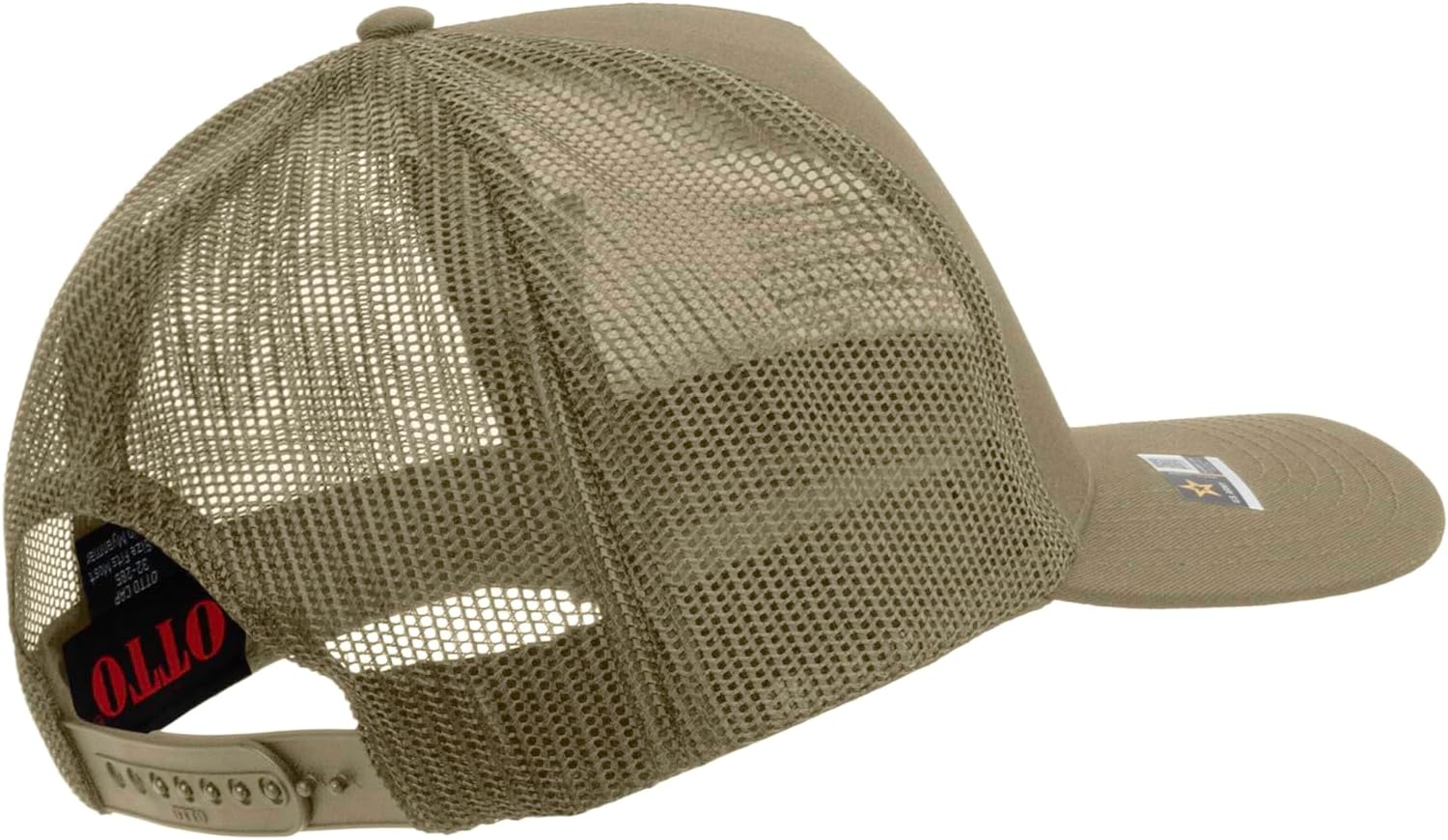 e4Hats.com U.S. Army Retired Flag Embroidered Twill 5 Panel Mesh Back Cap