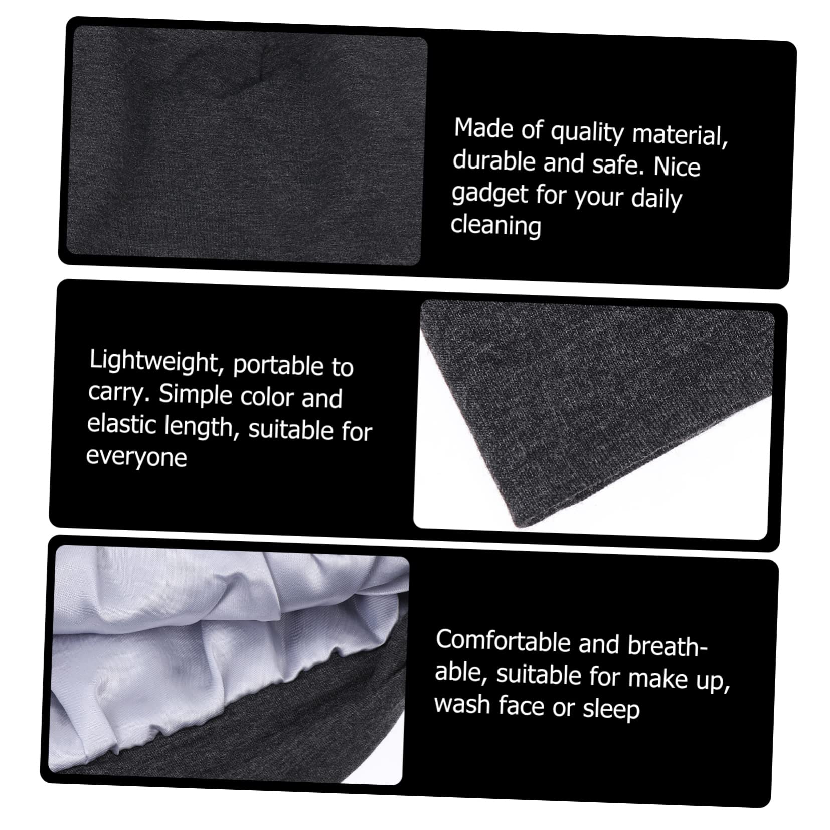 Gorro De Dormir De Doble Capa Diademas De Raso Para Mujer Gorro De Quimioterapia Cubierta De La Cabeza Para Dormir Cintas Para El Pelo Diadema Gorra De Spa Recubrimiento
