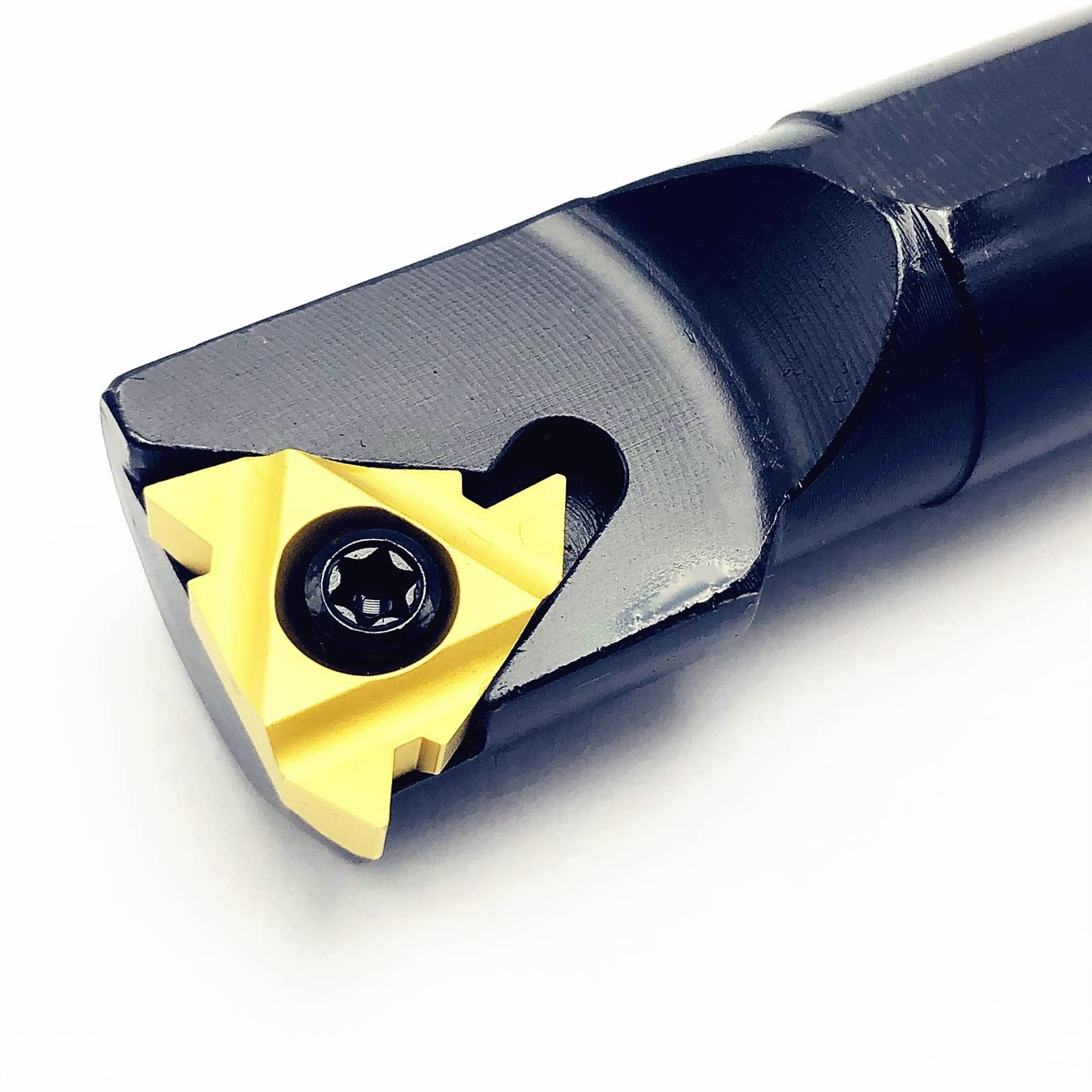 1PCS Internal Thread Tool Holder +10PCS Carbide Threaded Insert TMP1105 (Angle : SNR0025S22, Shank Diameter : MMT22IR AG60 VP15TF)