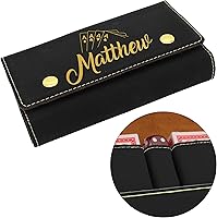 Vista 8 de Juego de cartas de juego personalizado y caja de regalo de dados – 2 cubiertas y 5 dados dentro del estuche (óxido)