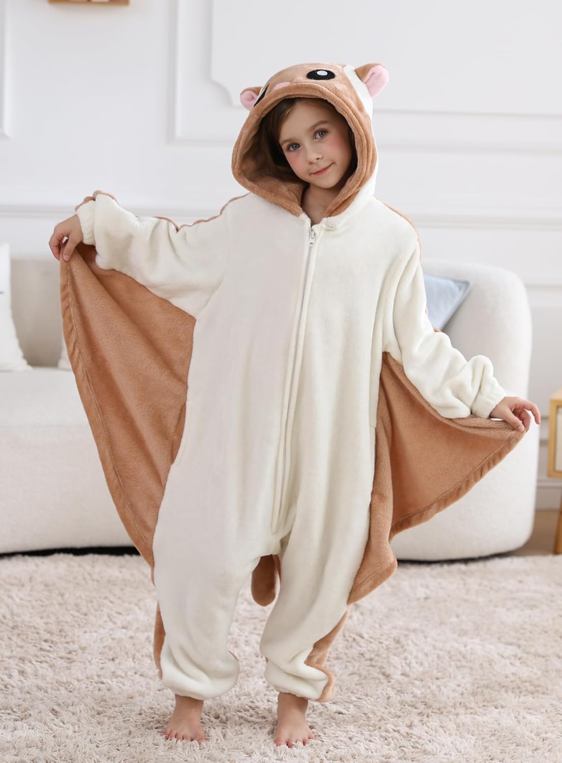 ATOZ Onesie for Kids, Animal Pajamas Halloween Cosplay Costume for Girls Boys - Image 3