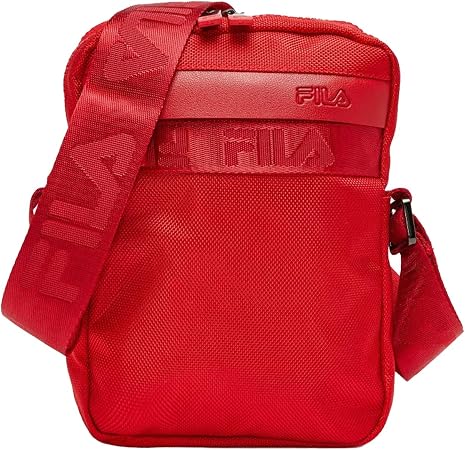 Fila LA038155 Seasor - Borsa a tracolla unisex, taglia unica, colore: Rosso  : Scarpe e borse