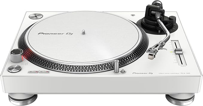 Tocadiscos Pioneer PLX-500-W Direct Drive Blanco miniatura 3