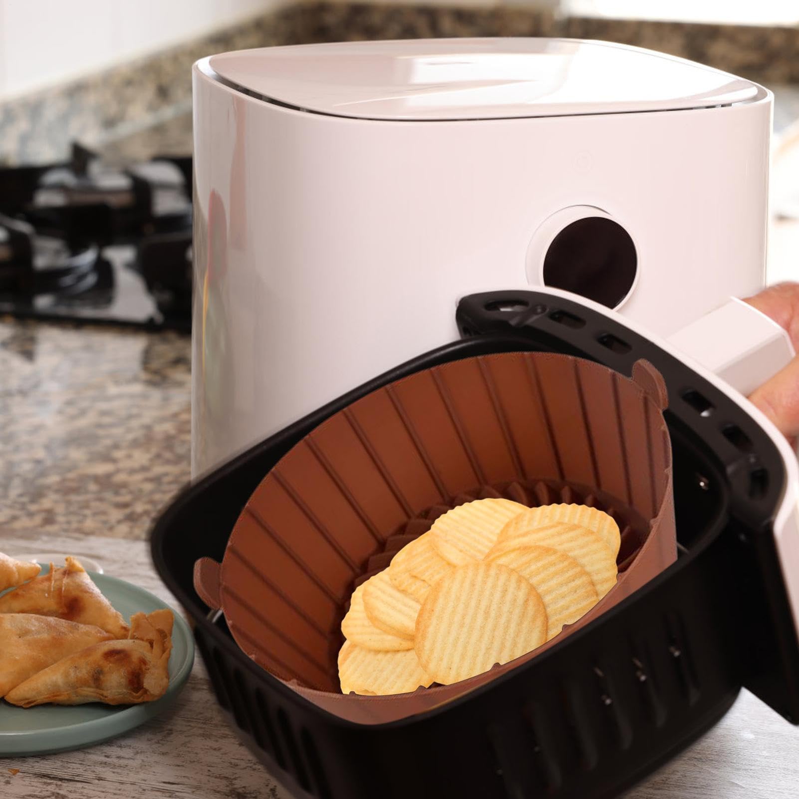 Air Fryer Silicon Liner - Forro de silicona para freidora de aire