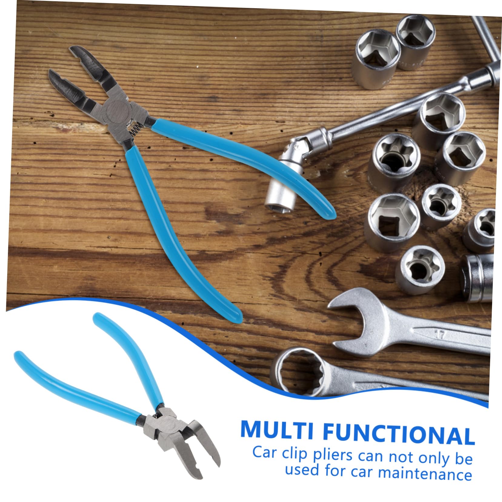 HAPINARY Plastic Fastener Remover Push Pin Pliers Panel Pliers Set Multifunctional Tool Kit