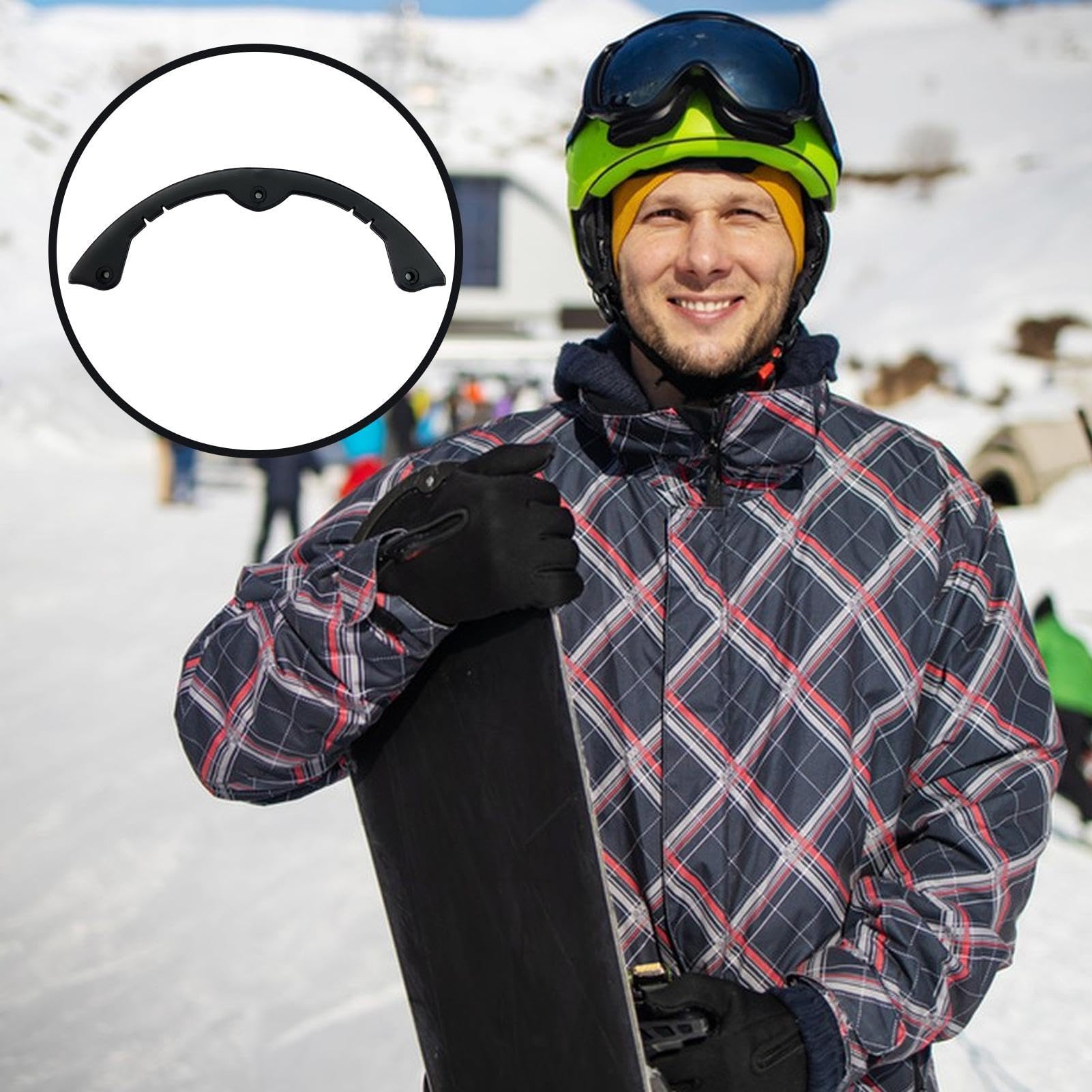 Protezione per bordi per longboard, striscia anti-collisione per snowboard - Protezione per bordo snowboard - Protezione per bordo snowboard, striscia paraurti facile da usare per giovani e Pr