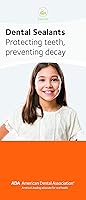 Vista 1 de Selladores dentales: protección de dientes, prevención de caries folleto de educación para pacientes ADA, 6 paneles, paquete de 50 (W291)