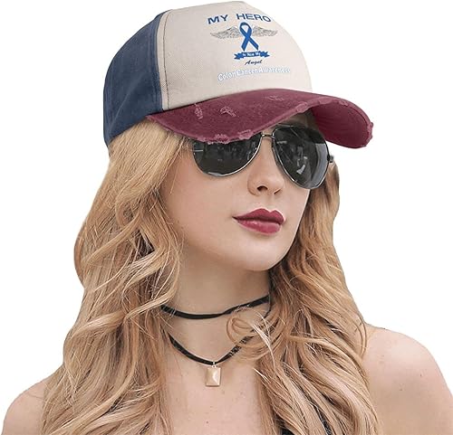 Miniatura 8 de Retro Dad Hats Baseball Cap Cowboy Cap Cotton for Men & Women Washed Denim Hat Adult Curved Brim Hat Adjustable Trucker Hat