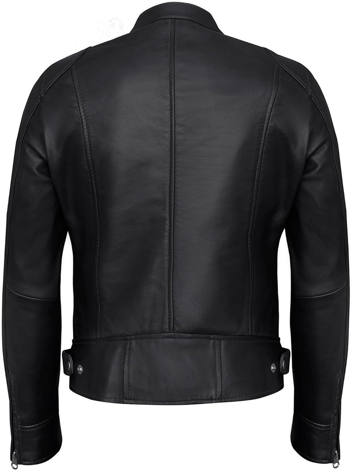 Womens Leather Jackets - Real Lambskin Stylish Motorcycle Leather Jacket Women - Image 4