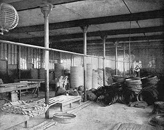 Tire Factory 1897 Ninterior Of The Beeston Pneumatic Tire Factory In England Photograph 1897 Poster Print by (18 x 24)
