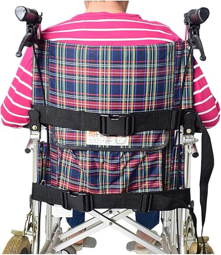 Miniatura 7 de WEEOATAR Cinturón de seguridad para silla de ruedas, correas de hospital médico transpirables, arnés de seguridad ajustable, correa antideslizante