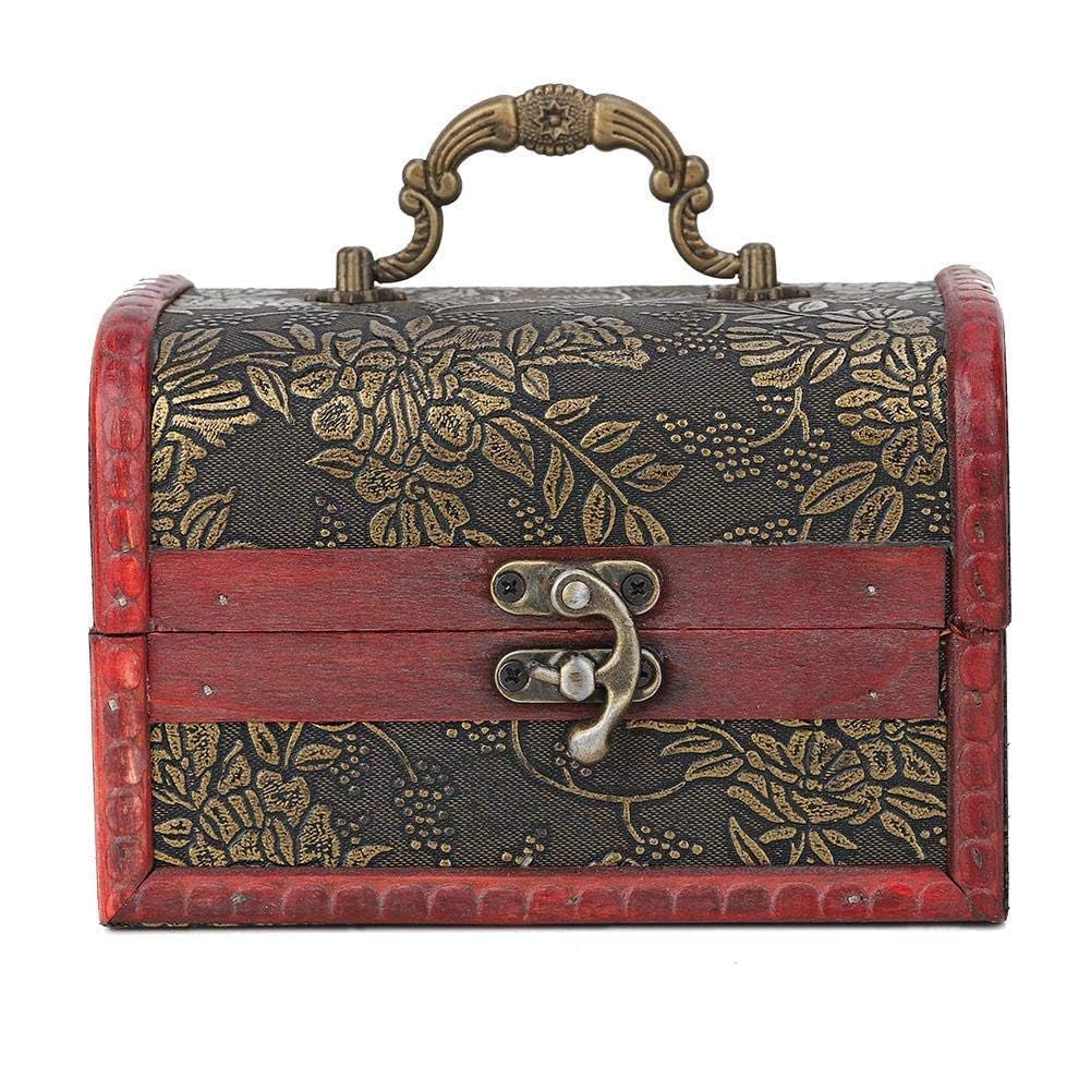 ARTISTERY Antique Treasure Chest Decorative Wooden Lock Box for Treasures Gift Money Emerald |Home & Garden | Household Supplies & Cleaning | Home Organization | Storage Boxes 1