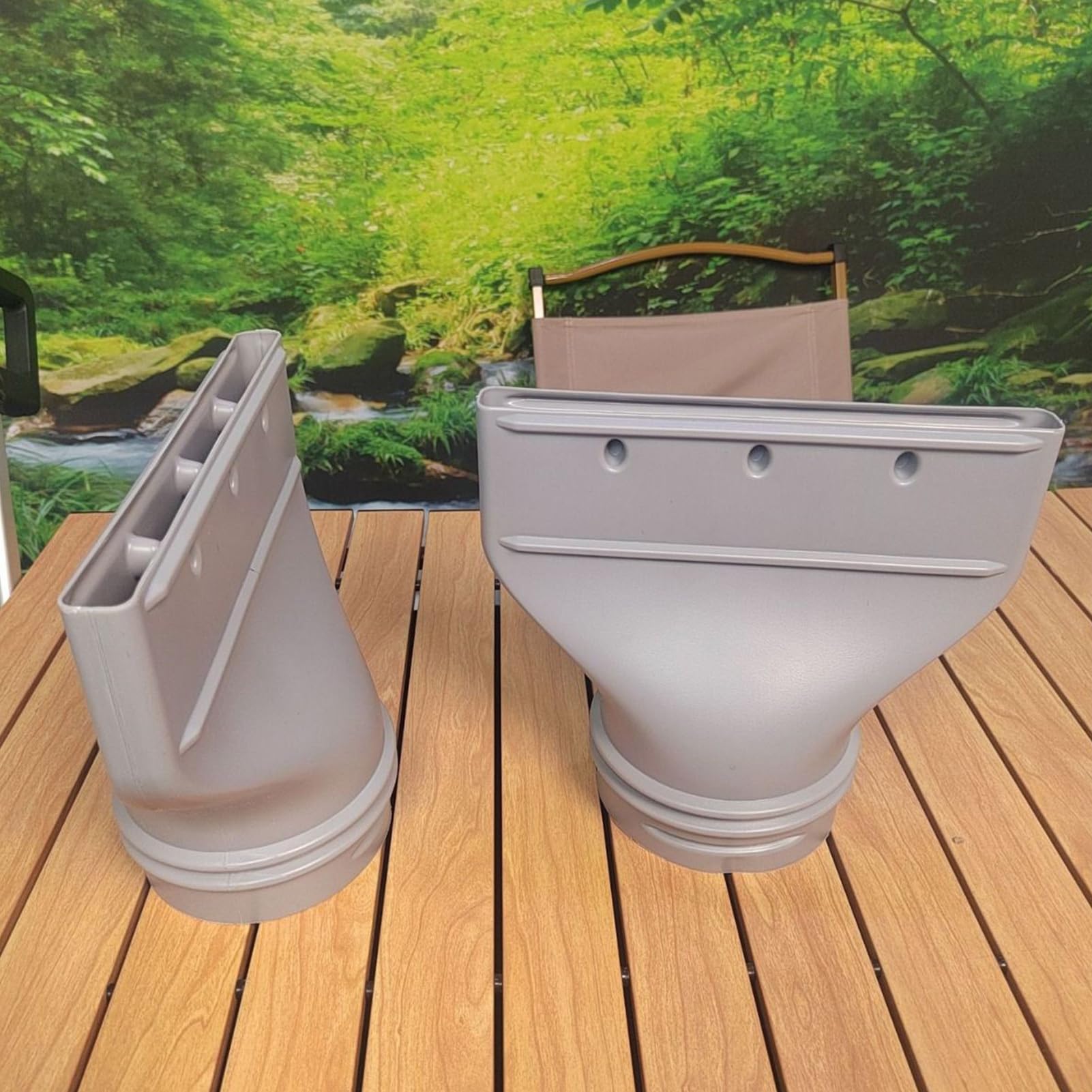 Flacher Klimaanlage Abluftschlauch Adapter, Ersatz Für Entlüftungsschläuche Klimaanlage Schlauch Adapter für 130mm/150mm Durchmesser Abluftschlauch Klimagerät Fenster