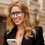 DXYXYO 3 Pack Retro Aviator Reading Glasses for Women Men,Classic Blue Light Computer Reader