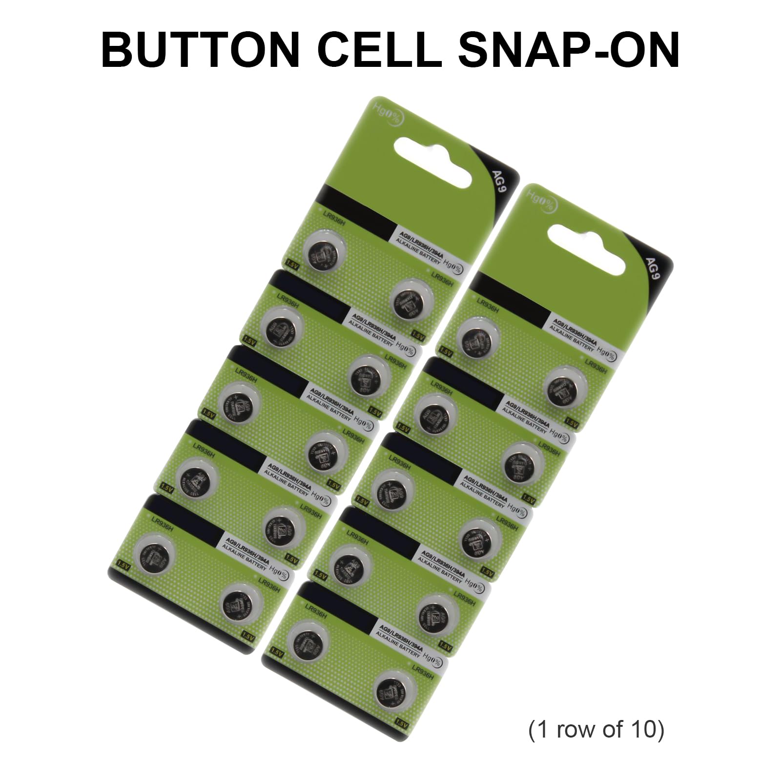 50 BATTERIE A BOTTONE PILE AG9 LR936 394 SR45 LR936 SG9 SR936 - Foto 6