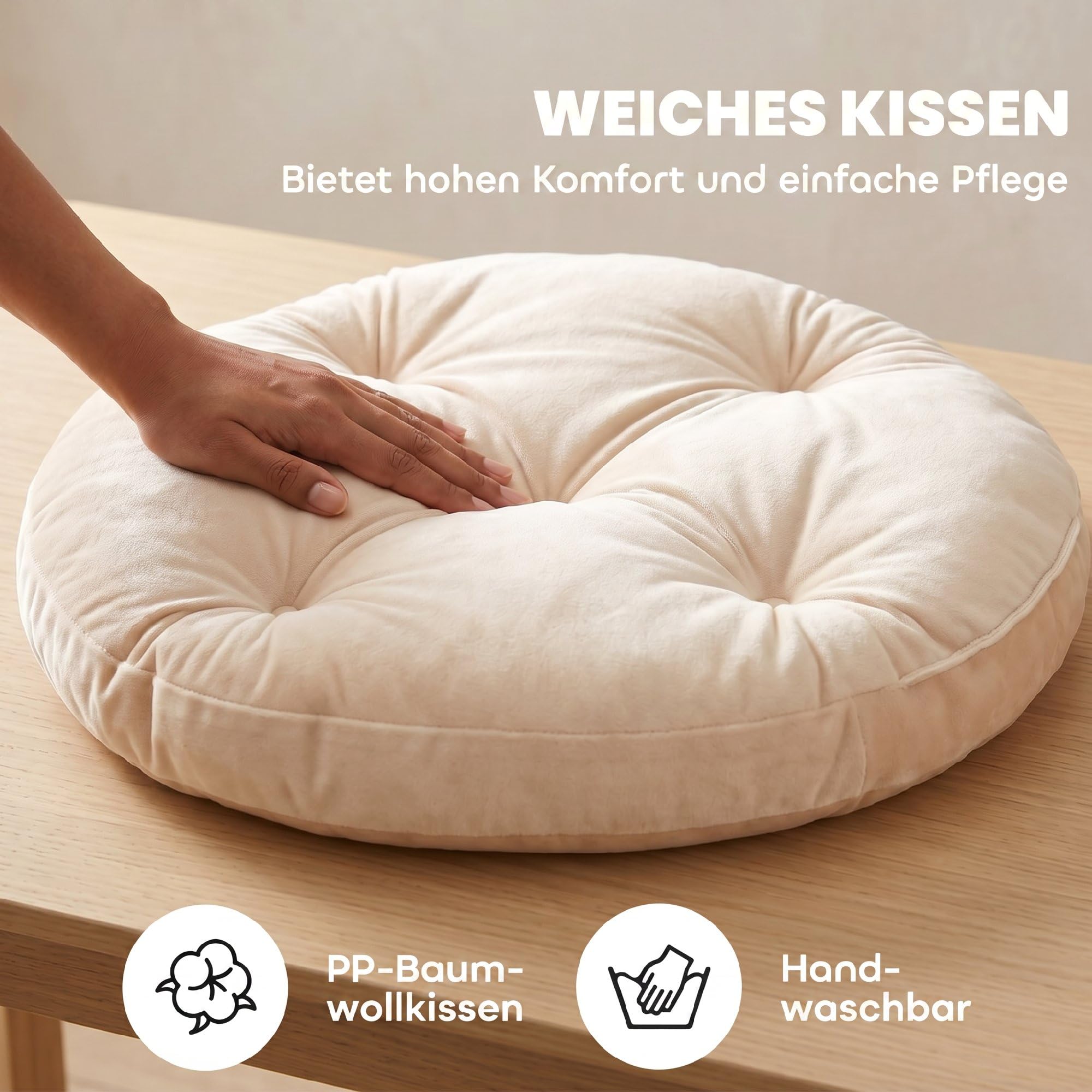 PawHut Cama para gatos de ratán con cojín lavable y pelota de juego, cesta colgante con estructura, casa para gatos de hasta 10 kg, 45 x 41 x 75 cm, marrón claro