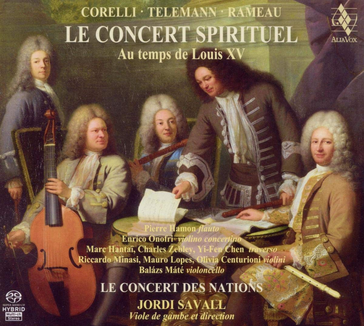 Le Concert Spirituel at the time of Louis XV (Le Concert des Nations/Savall)