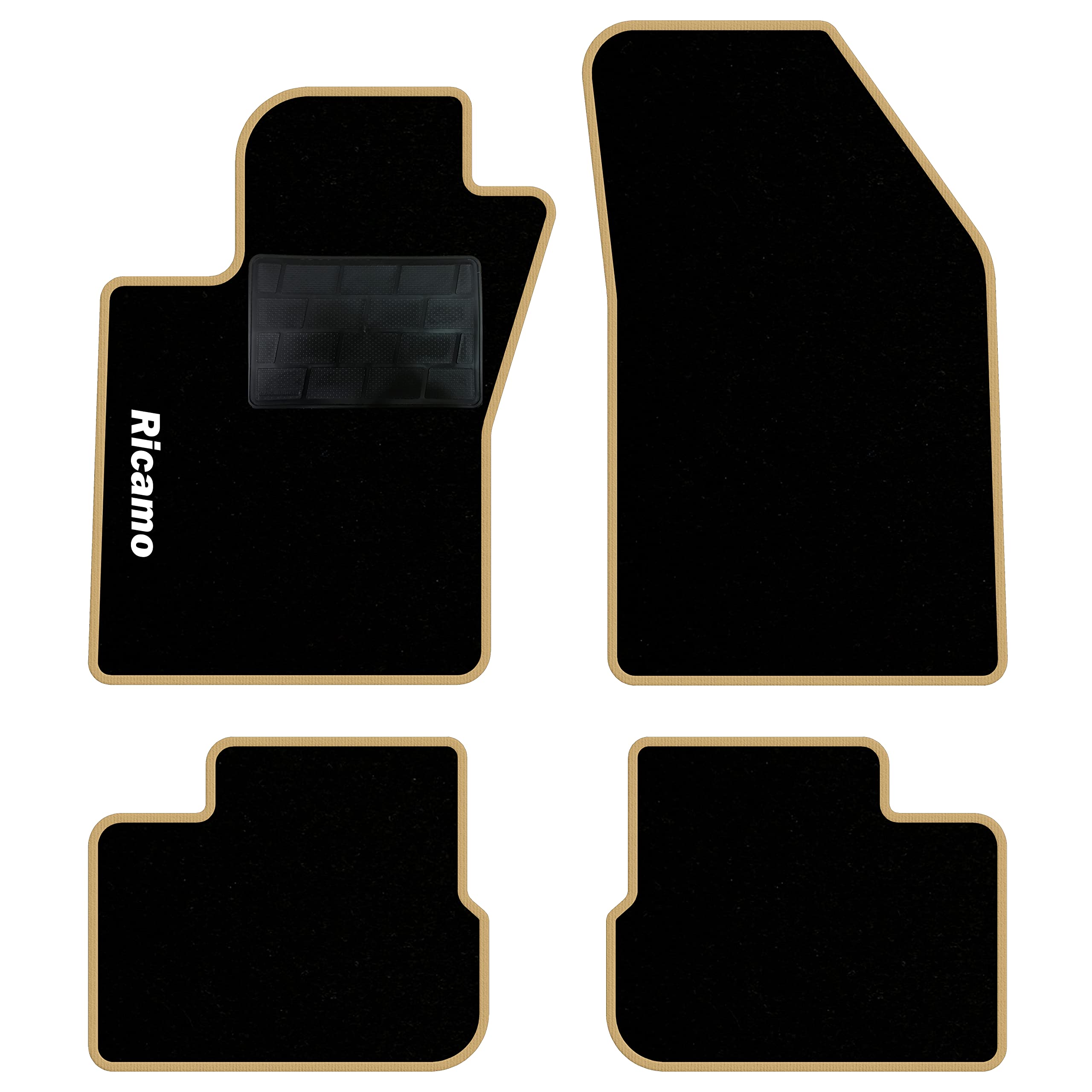 Tappetini Auto Personalizzati Italiani - Kit Moquette E Gomma Con Ricamo Su Misura - Foto 5