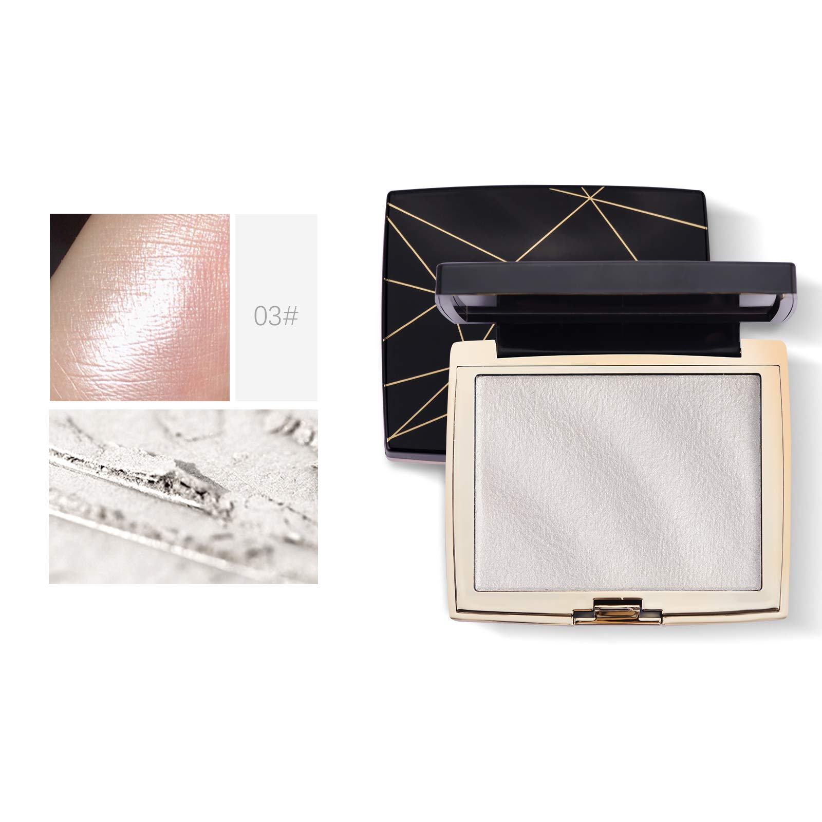 ONLYOILYHighlighter - Radiance Shimmer Brick Pressed Bronzer, Light-As-Air Contouring Formula (03)