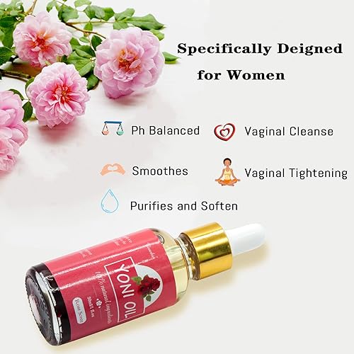 Miniatura 3 de 2 paquetes de aceite Yoni para mujeres, aceite íntimo desodorante femenino totalmente natural para mujeres, pH equilibrado y elimina el olor, suero