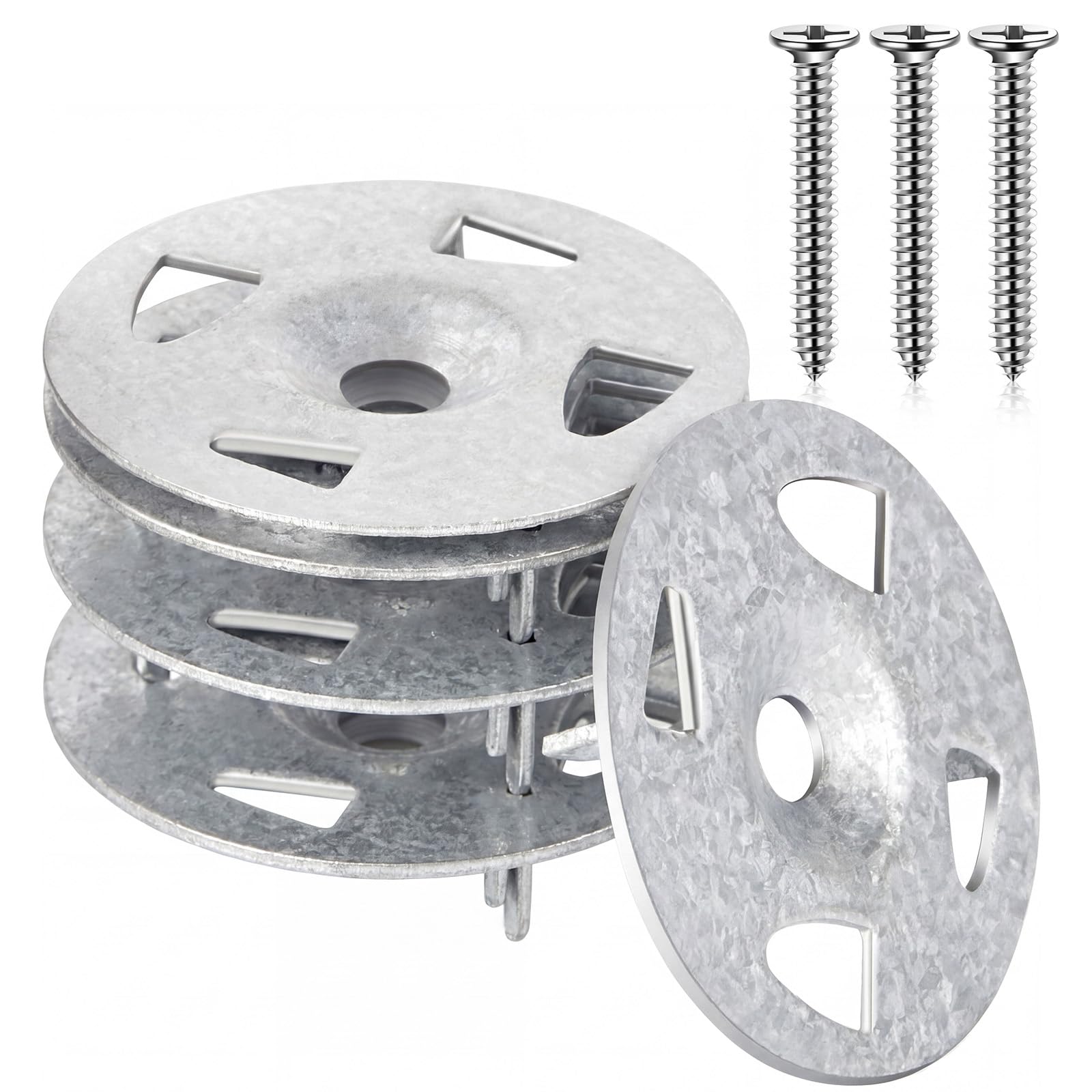 Foam Board Fasteners - 300 Washers & Screws -10