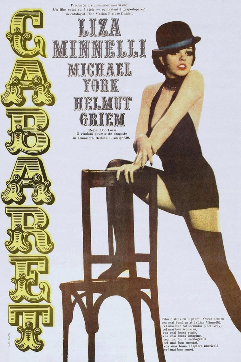 ART.COM Wall Art Print Cabaret, Italian poster, Liza Minnelli, 1972, 24" x 36"