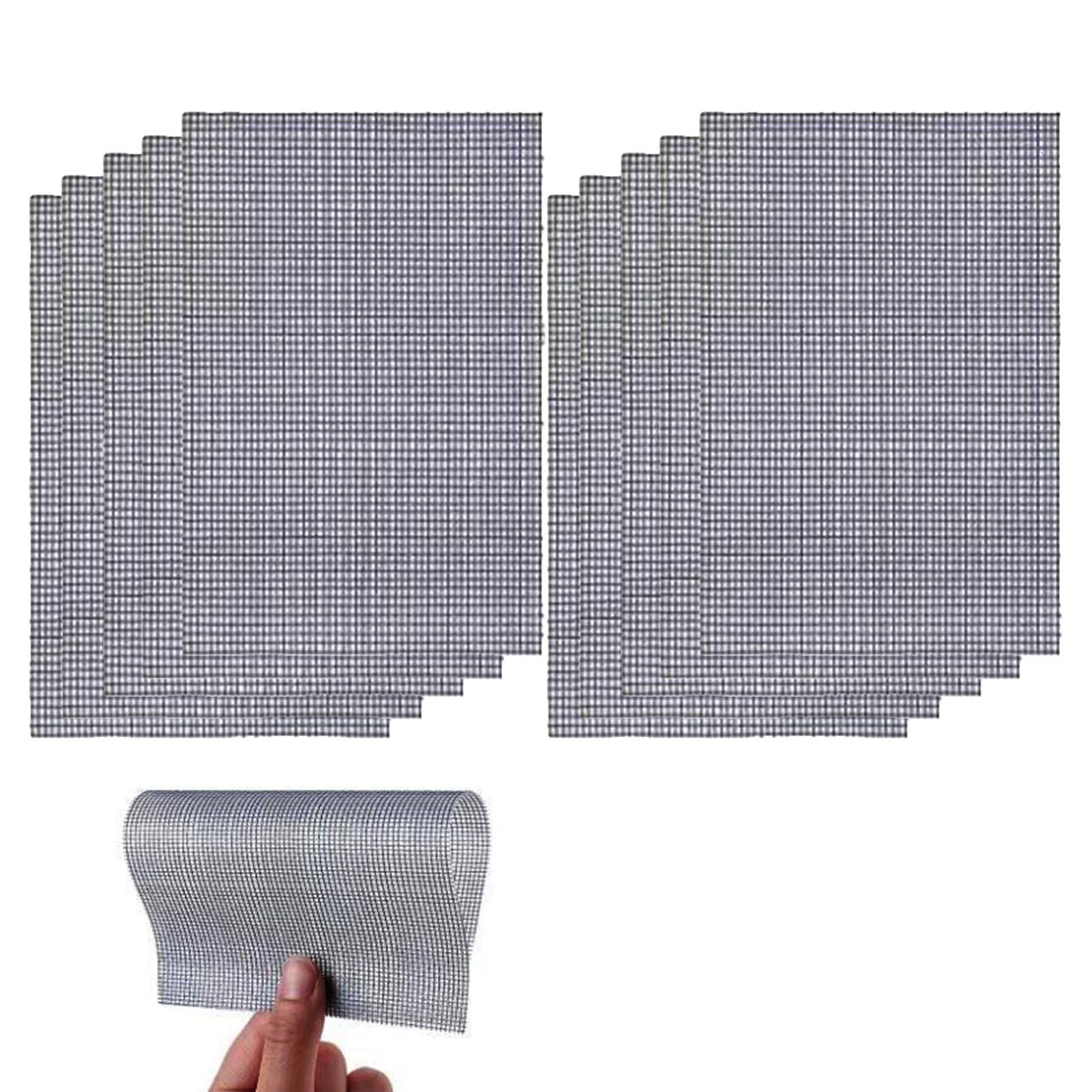 2M INSETTI SCREEN-PATCH Riparazione Rete Zanzara Porta Battente Adesivo - Foto 4