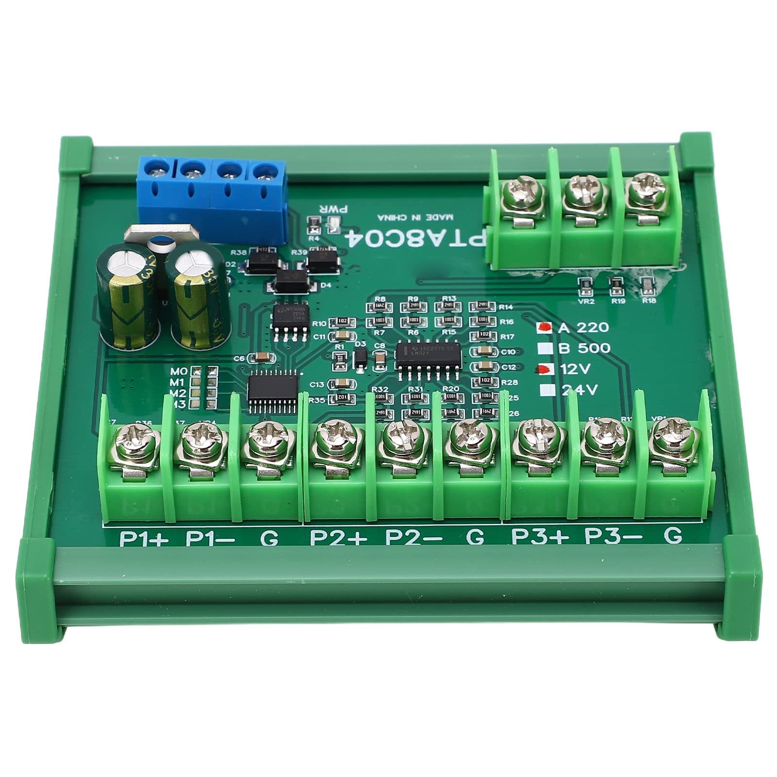 PT100 Temperatursensormodul Mit RS485 – 2- Oder 3-Leiter, 12V DC, Für Konstante Temperaturregelung & Wetterüberwachung – DIN-Schienenmontage