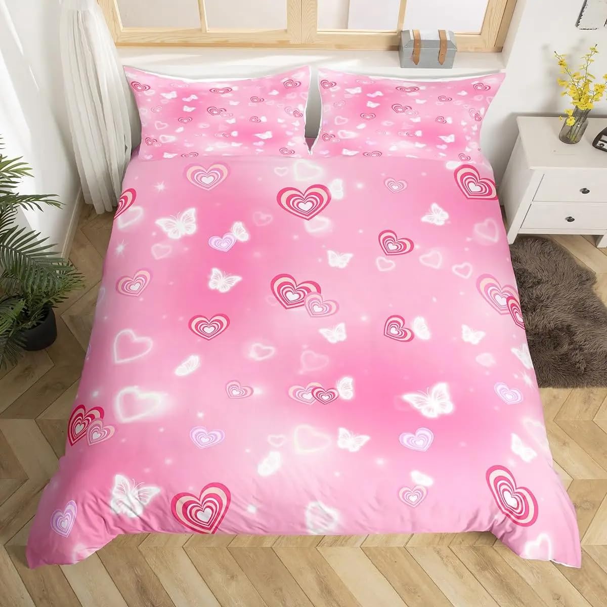Housse de couette rose 140x200 : finie la chambre terne, place au confort