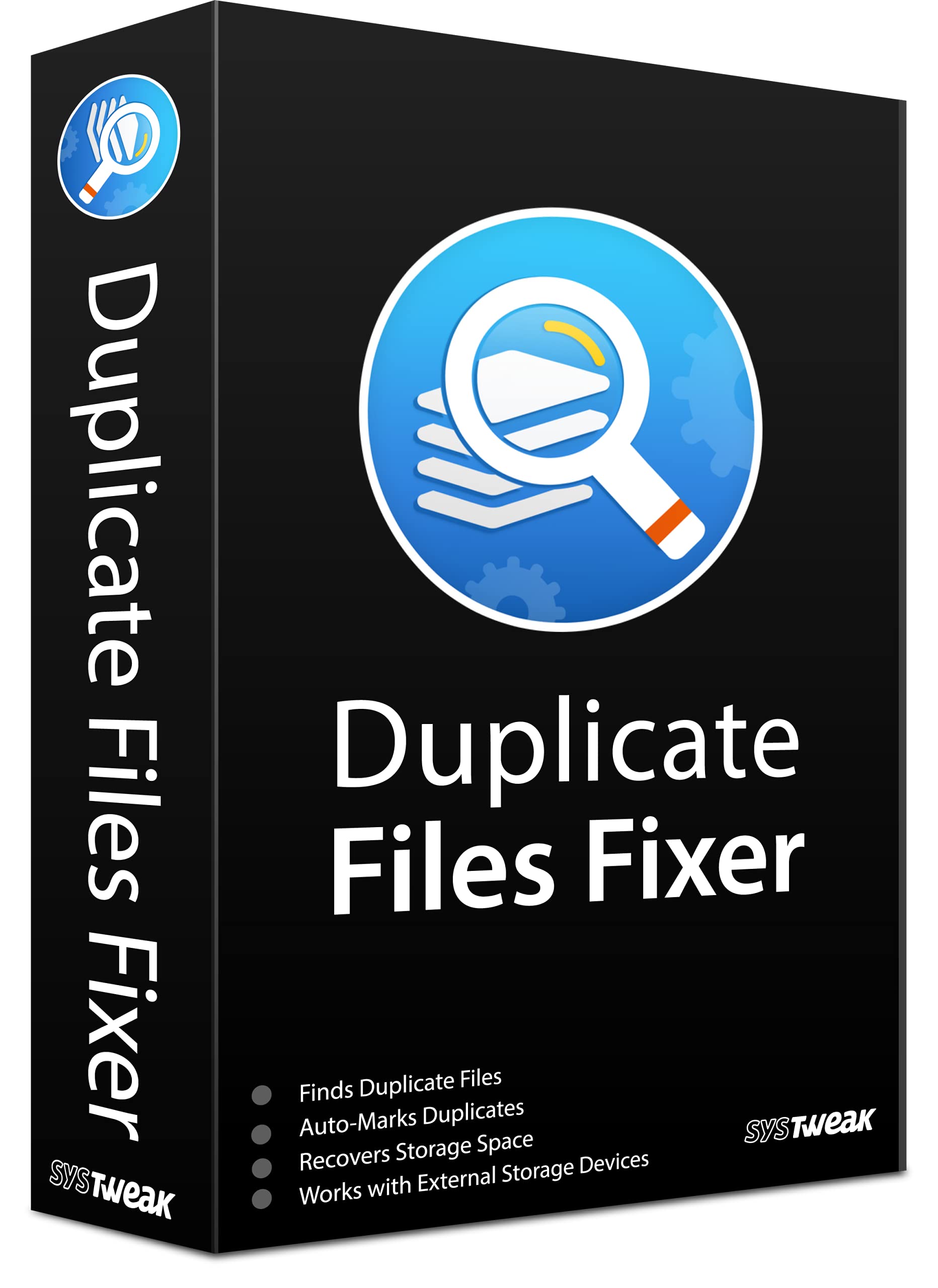 Duplicate Files Fixer - Find & Remove Duplicate Files, Photos, MP3s & Videos Instantly | Recover Extra Disk Space | 1 PC 1 Year (License Key Via Postal Service-No CD)