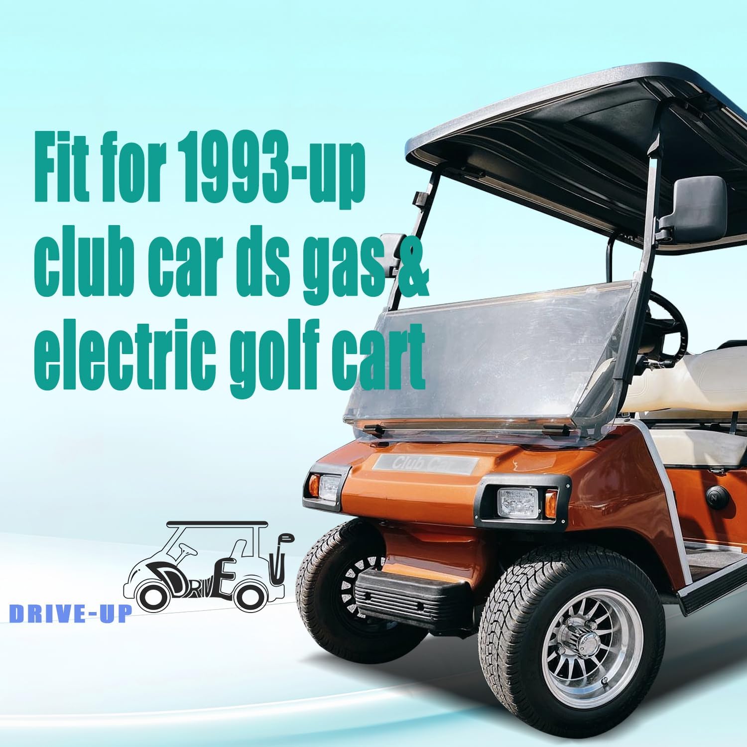 DRIVE UP Golf Cart Delta A-Plate Sub Assembly for Club Car DS 1993-UP Gas and Electric Golf Carts OEM 1016353