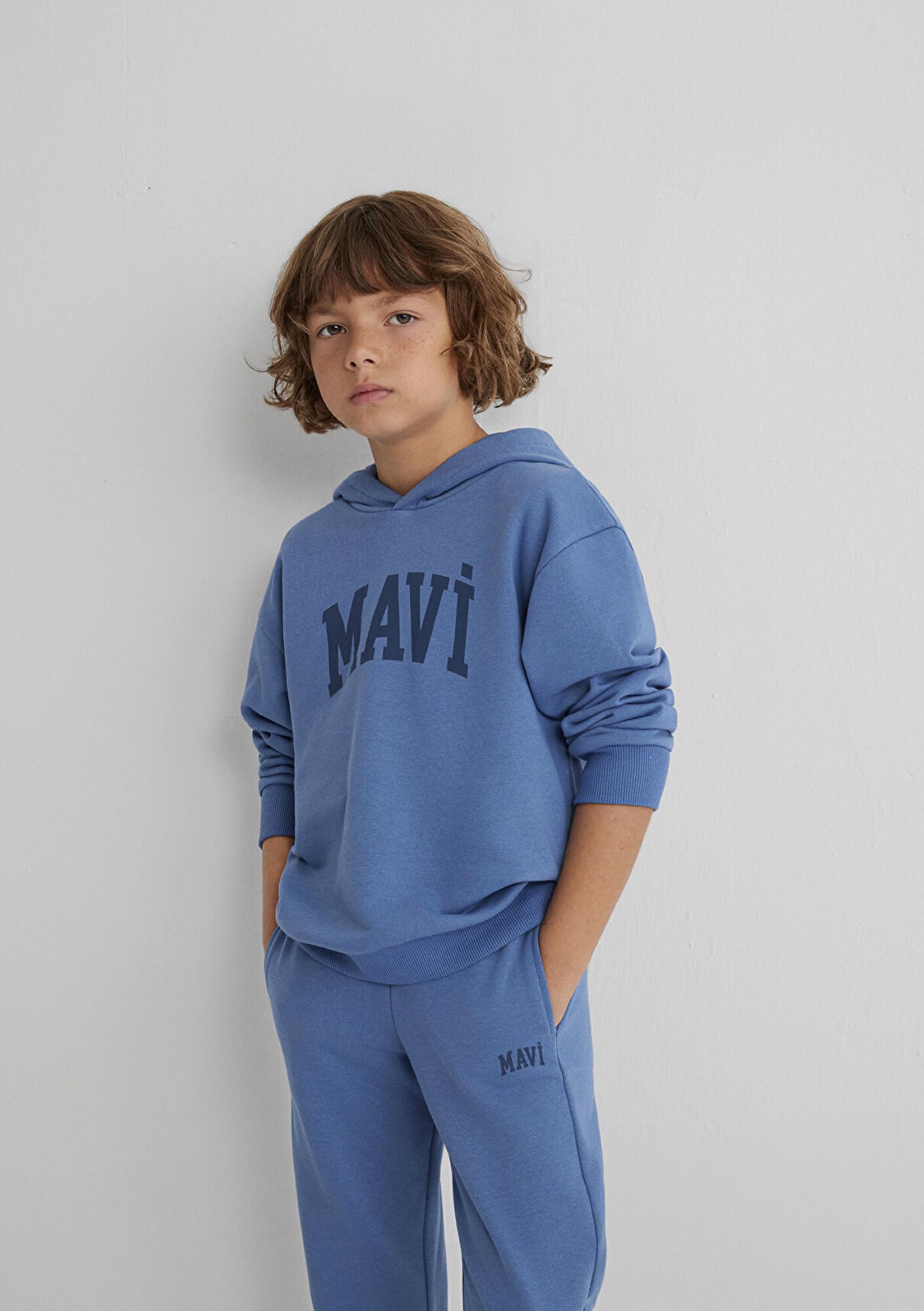 Mavi Logo Baskılı Yeşil Sweatshirt 6S10143-71697
