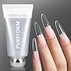 YOKEFELLOW Pureform Poly Nail Gel 50g, HEMA & TPO Free,Ultra Transparent Nail Extension Gel for Professional Salon Use(PF01 Crystal Clear)