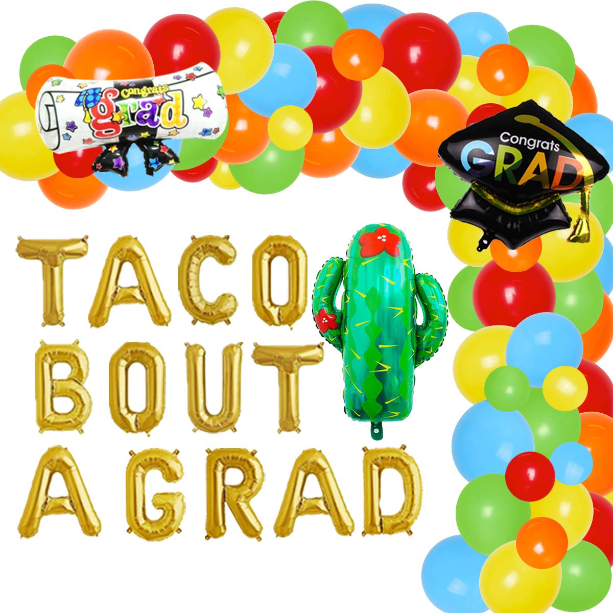 Buy Mexican Graduation Decorations 2022 100 Pack Fiesta Balloon