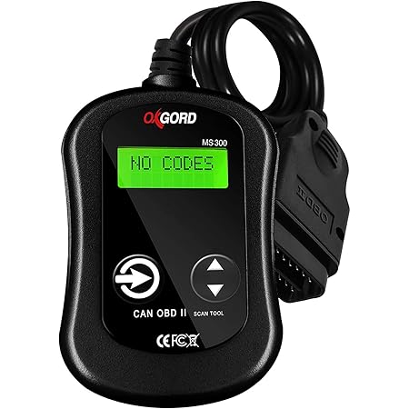 OBD2 Scanner CAN OBDII Code Reader - Scan Tool for Check Engine Light - Universal Diagnostic for Car, SUV, Truck and Van (MS300)