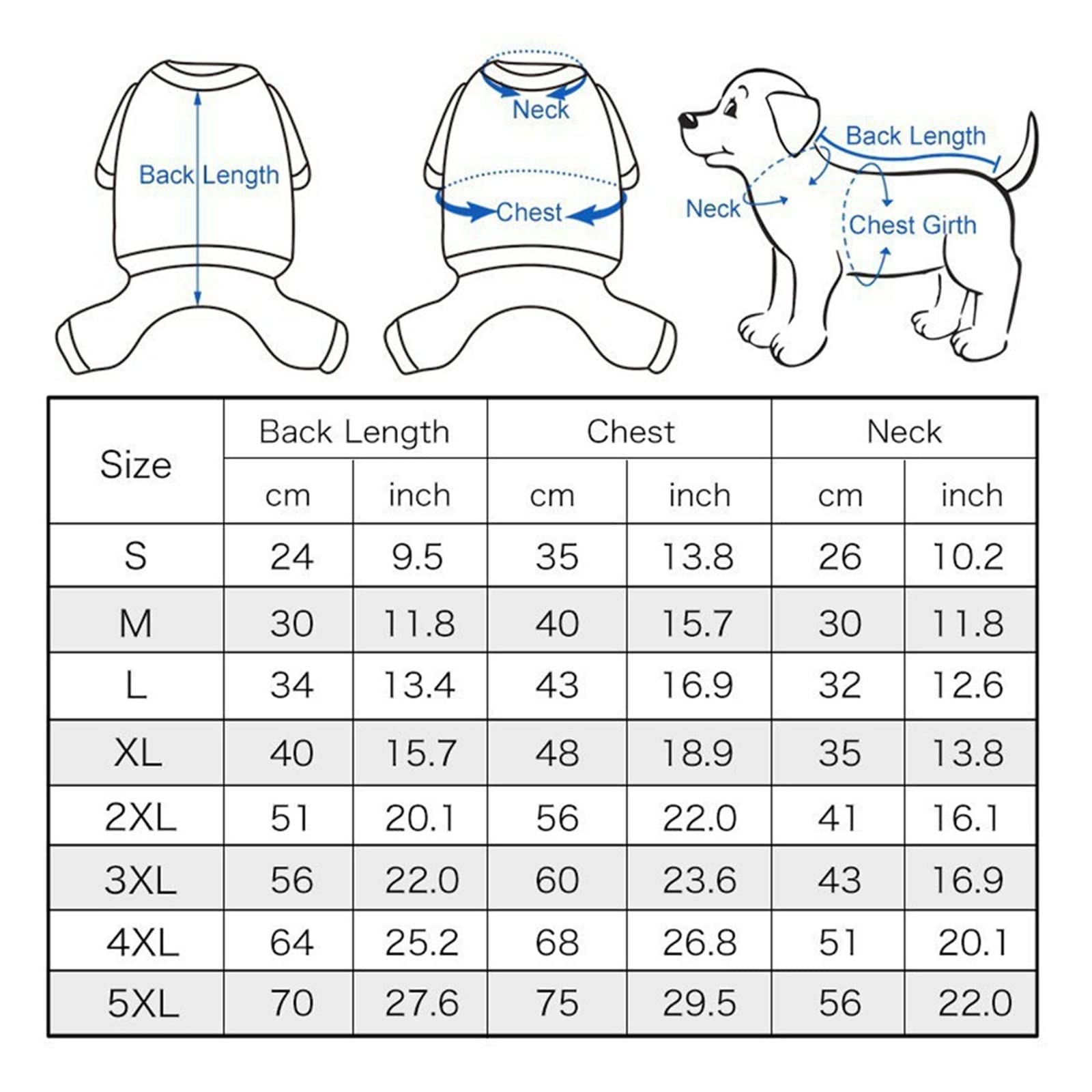 Kikbax Chien Imperméable À Capuche Veste Pet Vêtements De Pluie Vêtements en Plein Air Chiens Imperméable Accessoires (Color : Blue, Size : 6XL)