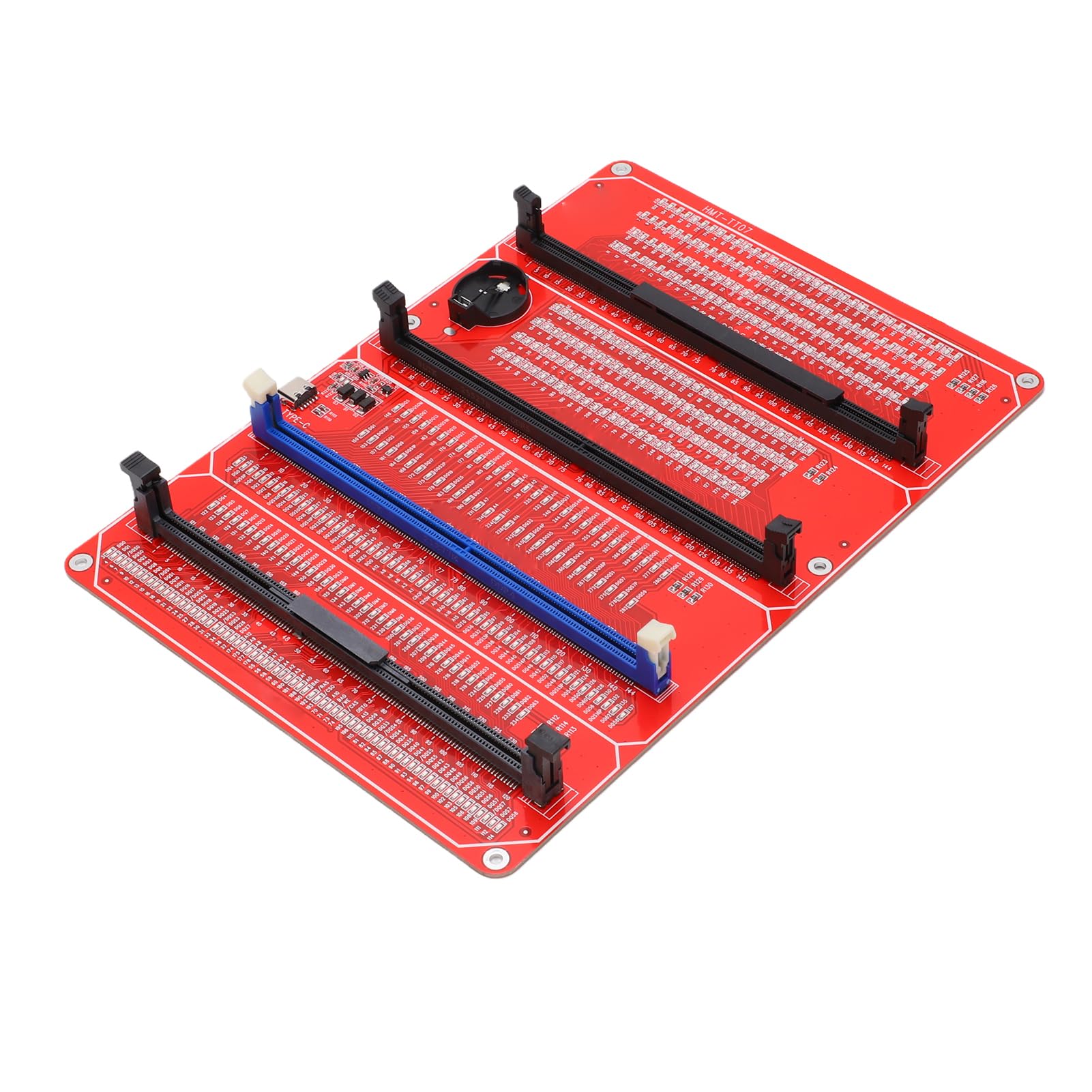 Tester pamięci RAM wskaźnik LED DDR3 DDR4 DDR5UDMM DDR5RDIMM analizator diagnostyczny dla komputerów stacjonarnych serwerowych