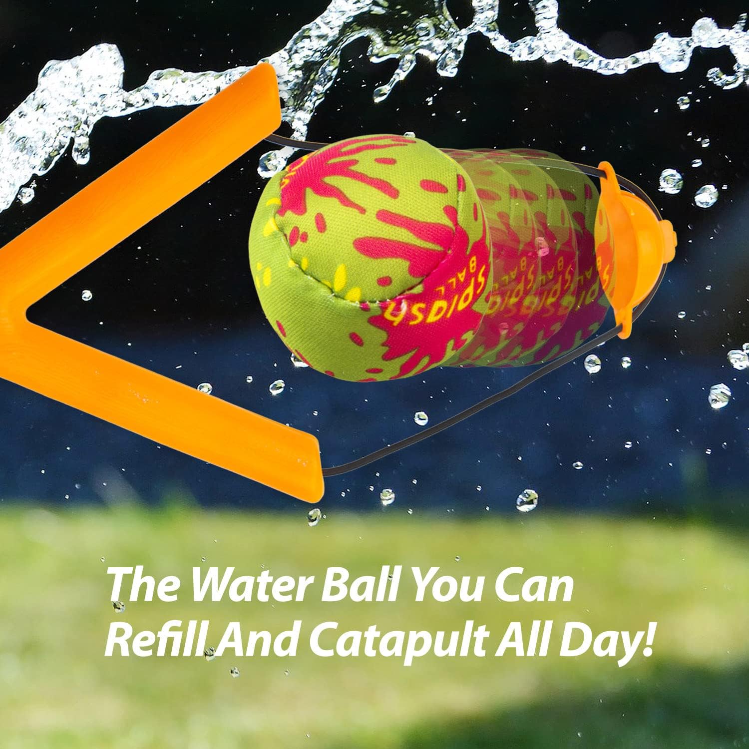 VFM eStore Splash Squad Slingshot Launchers With Water Balls (2 Pack