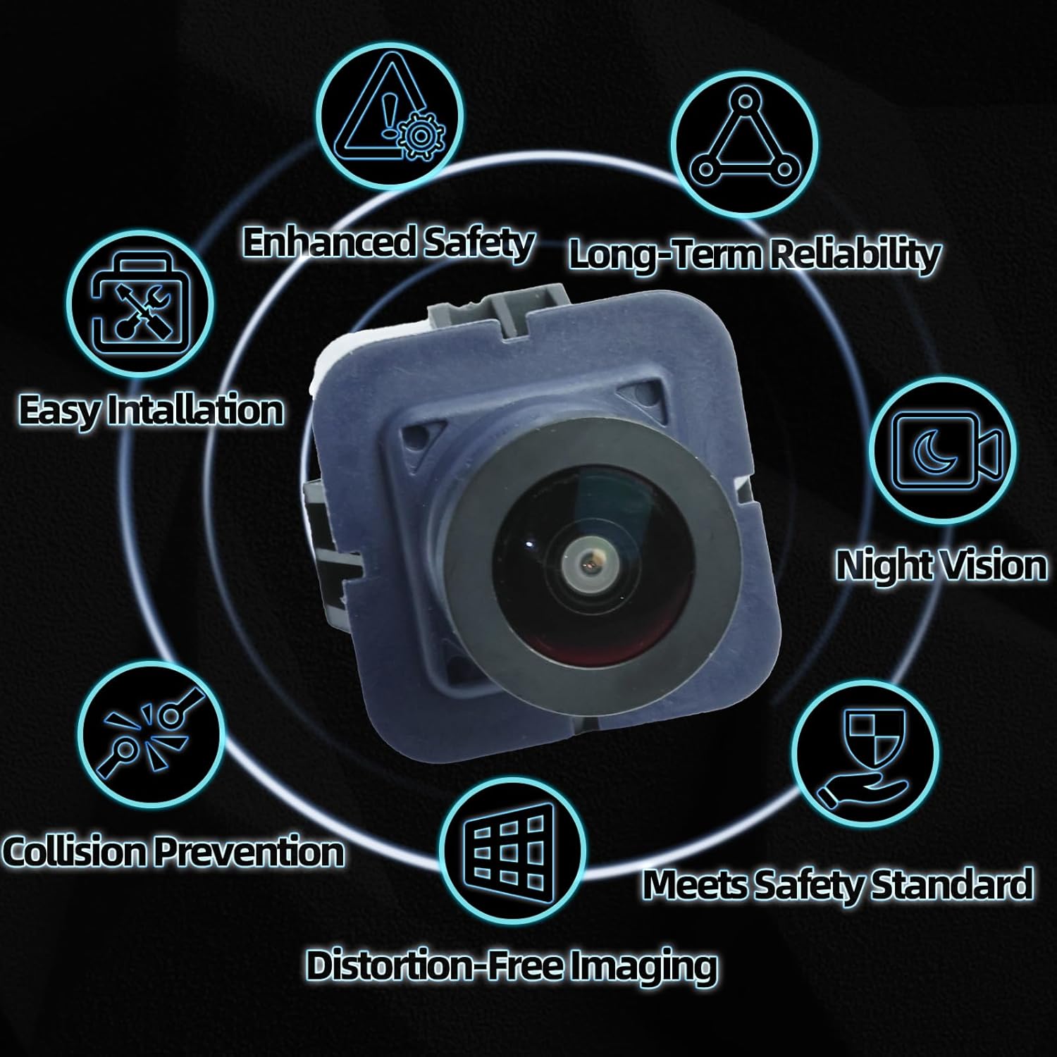 MITZONE Rear View Backup Camera Compatible with 2010-2020 Ford F-150 Lincoln Mark LT BL3Z-19G490-B CL3Z-19G490-B CL3Z-19G490-C CL3Z-19G490-D AL3Z-19G490-A EL3Z-19G490-D