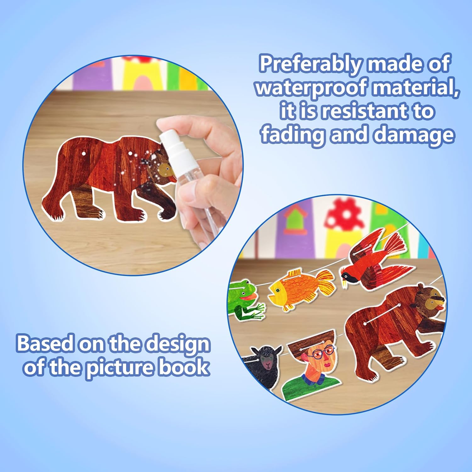 Brown Bear Brown Bear What Do You See Banner Birthday Fiesta Party Decorations Classroom Banner Decorations School Supplies 55 Piece