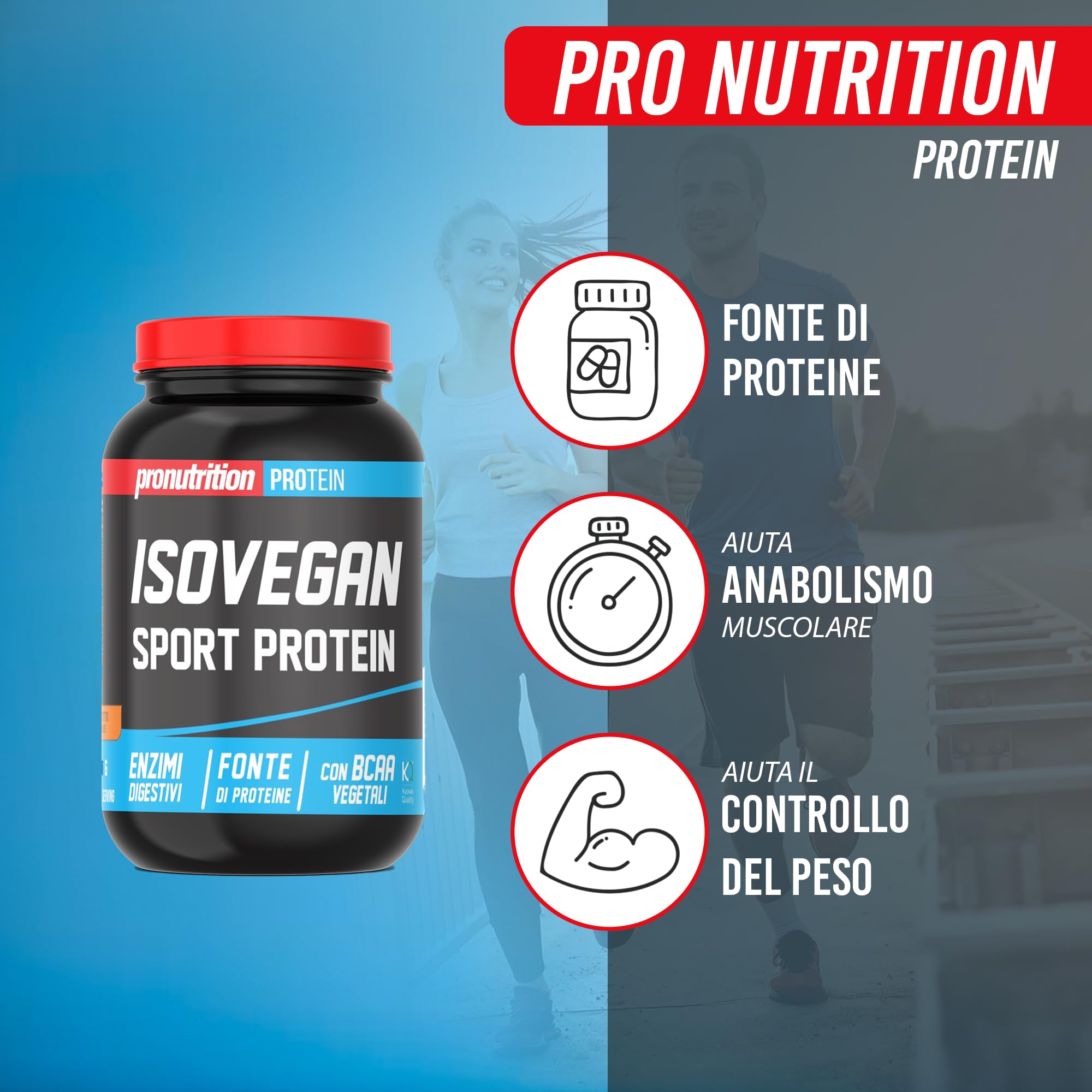 Iso Vegan Sport Protein Biscotto 908gr