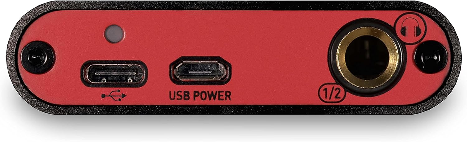 UGM192 Mobile Guitar & Mic Interface: Ultra-Portable, 24-bit/192kHz Quality, USB-C, Hi-Z Input, Phantom Power, for PC/Mac/Mobile