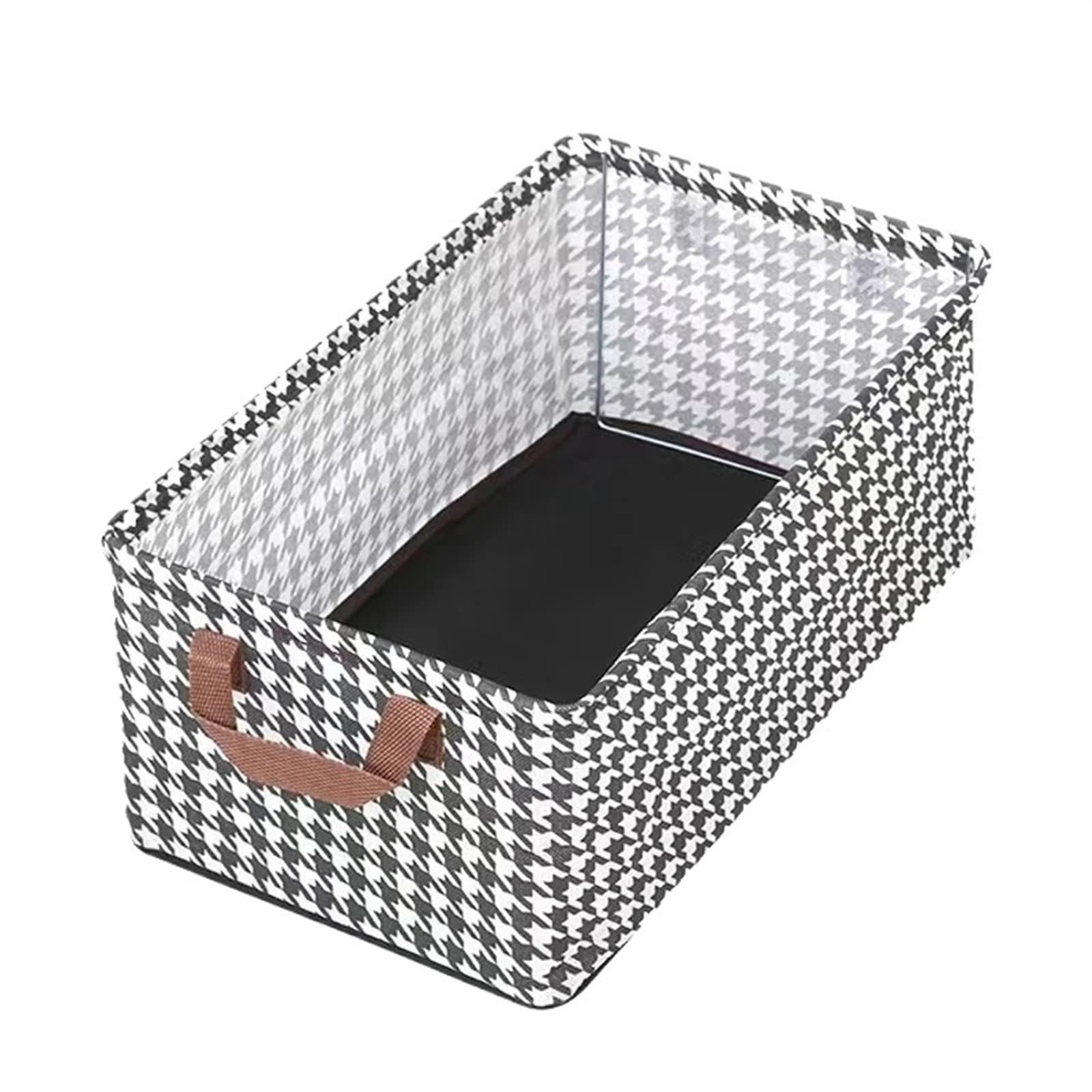 SNGUOQ 6pcs Clothes Storage Boxes Steel Shelf Thousand Bird Grid Pants Drawer Bedroom Organiser Folding For Clothing Storage,Organization