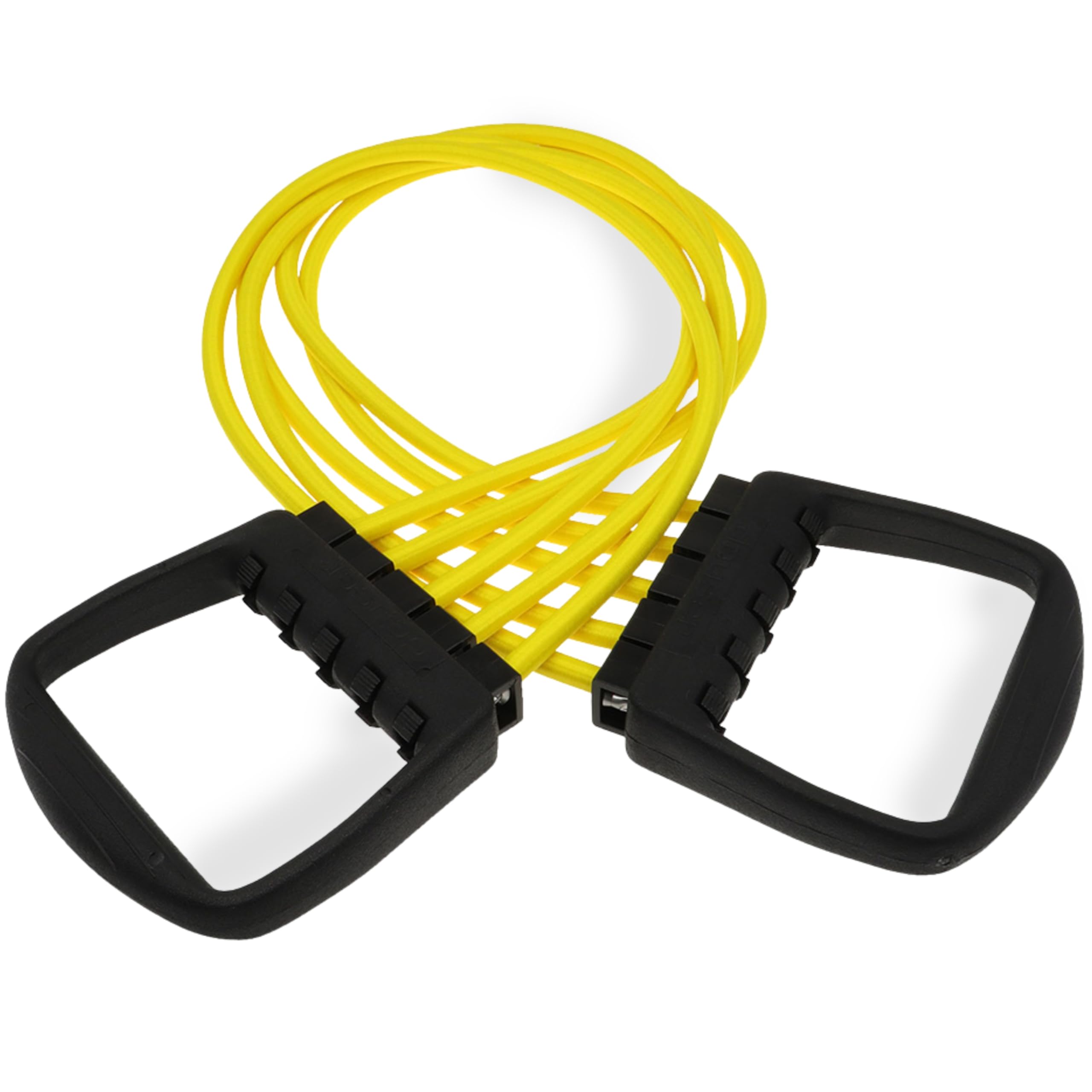 Deuser Expander Original with Handles, Made in Germany for Over 50 Years, Made of Natural Latex, for Strength Training, Fitness, Sports, Pull-Ups, Yoga