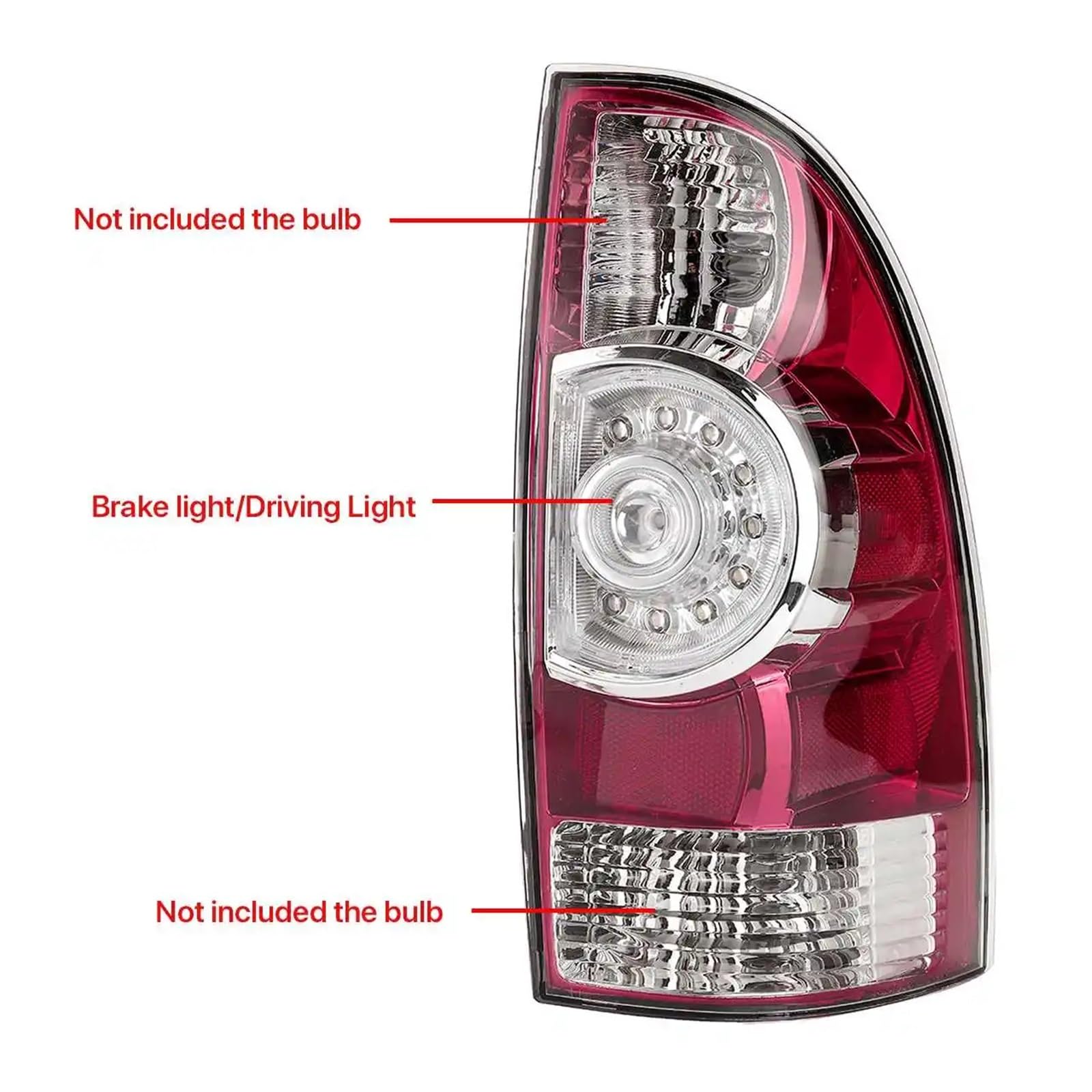 Tail Light Boine Compatible With 2005-2015 Toyota Tacoma Pickup - Foto 12