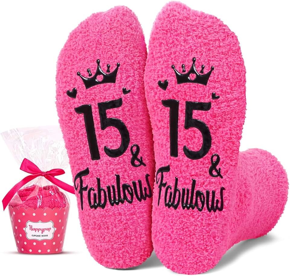 Birthday socks for teen girls