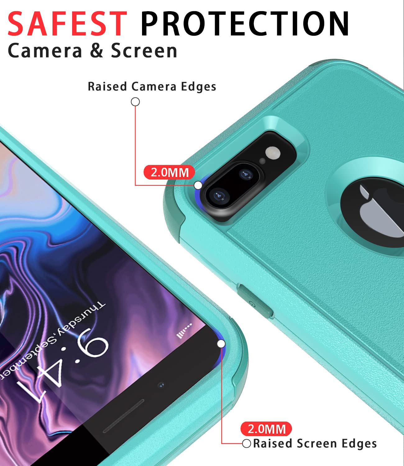 Amazon.com: Diverbox for iPhone 8 Plus Case, iPhone 7 Plus Case